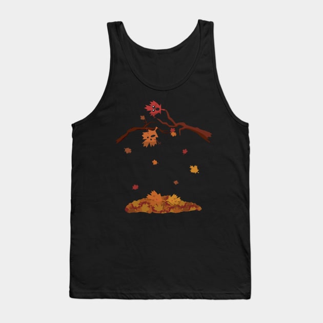 Falling Leaves Tank Top by tyleraldridgedesign